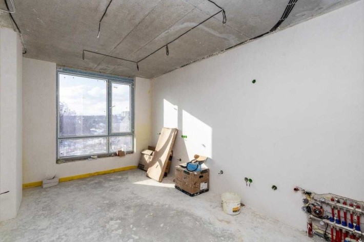 Продається 1-кім. квартира з чорновими роботами! Будинок зданий - фото 1