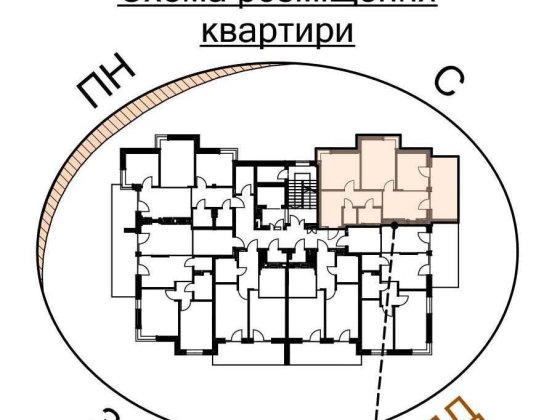 Продаж 2-кімнатної квартири, новобудова, ЖК CENTRAL PARK, Біла Церква Белая Церковь