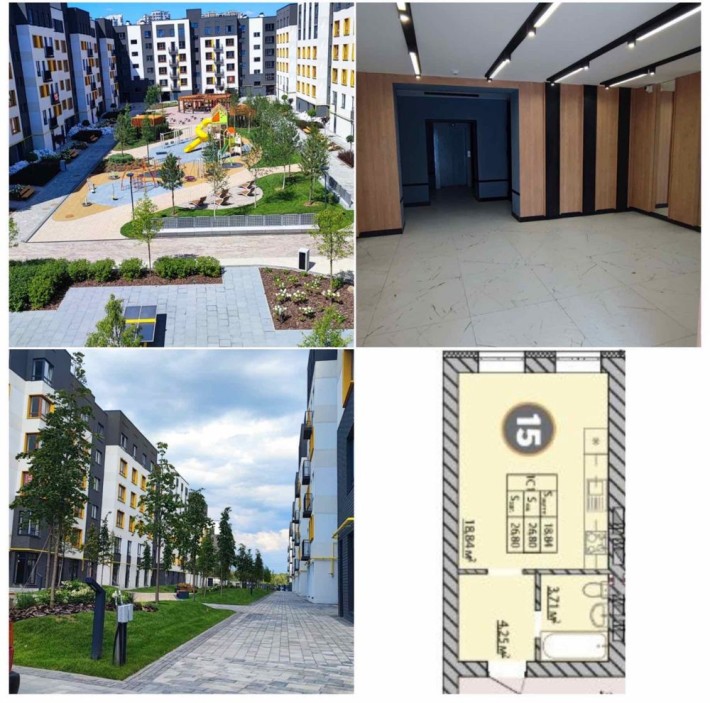 Продаж 1к квартири-студіі жк Молодість м.Ірпінь - фото 1