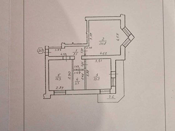 Власник 2 кім.квартира 60мкв вул Медична є свідоцтво  власності Івано-Франківськ