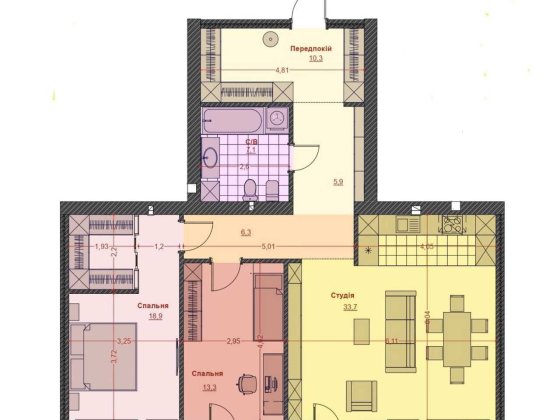 ЖК "Оскар" елітний будинок в центрі (район МЕГА) Кременчуг