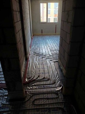 Акція! Двостороння 1 кімнатна + тепла підлога та стяжка - фото 1