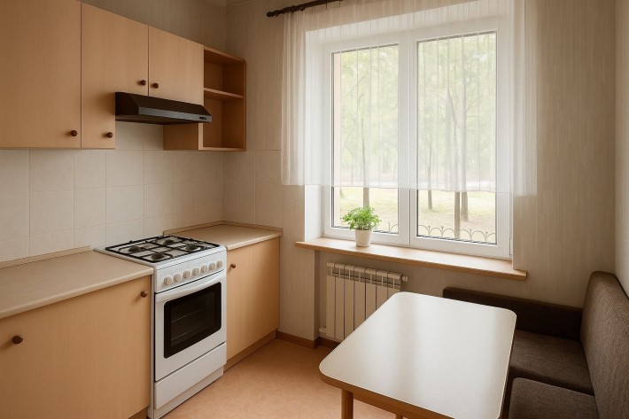 Двухкомнатная квартира. Бульвар Вечерний. Индивидуальное отопление. - фото 1