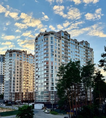 Видова дворівнева квартира поряд з лісом. 7хв до Києва - фото 1