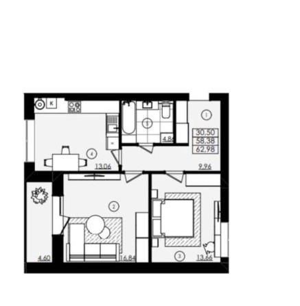 Збудований будинок. Вигляд на приватний сектор. Центр 1 км. - фото 1