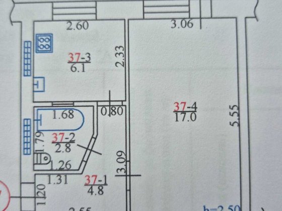 ПРОДАМ 1-кімнатну Центр(вул. Софіївська) Кременчуг