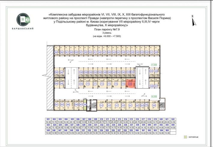 Здам Паркінг Варшавський 3 7.9 - фото 1