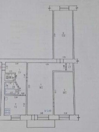 3-кімнатна на Подолі.  Цегляний будинок, 2/5 поверх - 36 000! - фото 1