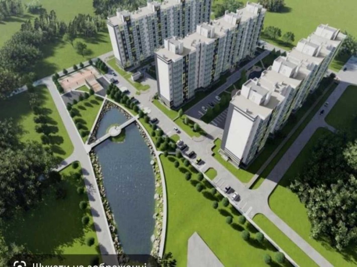 1к квартира, ЖК Пелюстковий, 45кв.м., 6/9 поверх ПЕРШИЙ корпус - фото 1