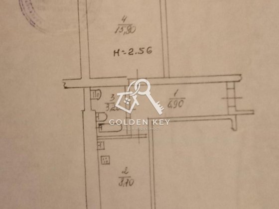 Продаж 1-кімнатної "распашонки" на Східному-1 Кривий Ріг