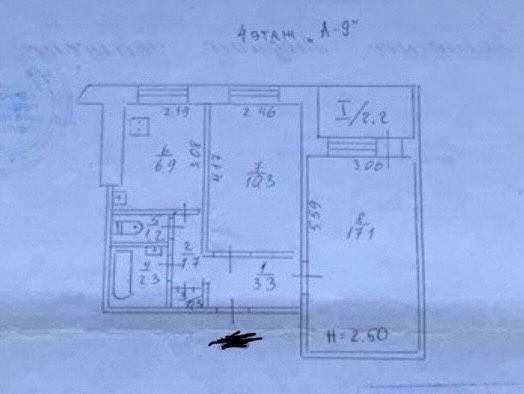 Продам 2 ком 4/9 Зарічний( Соколовська) буд 2 - фото 1