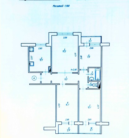 Продаж квартир / Нерухомість / квартири/4х кім.квартира на ул. Г. Крут - фото 1