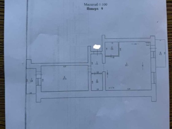 ЖК Стандарт 2к 81м2 здана секція в експлуатацію всі комунікації Полтава