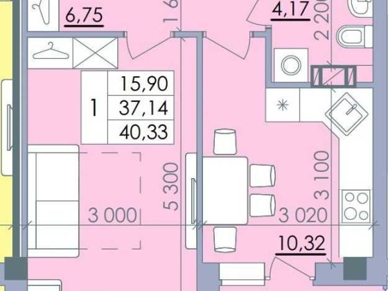 ЖК Пелюстковий, 1 кім. 41м2.Власник. Переуступка Полтава