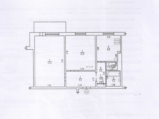 Продається 2-х кімнатна квартира на Подолі Полтава