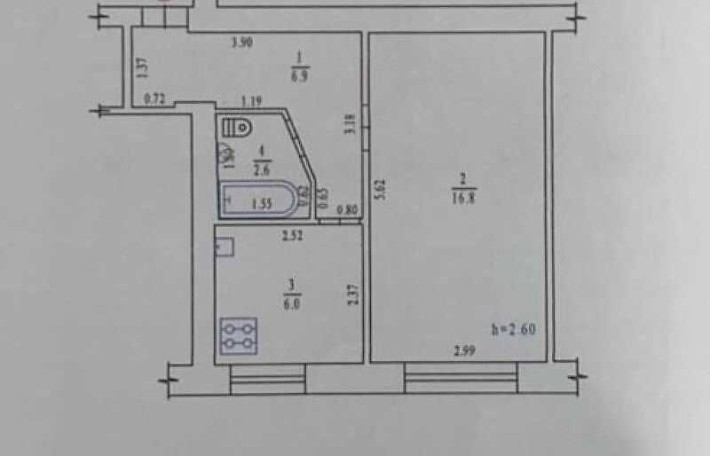 Продаж по вул.Соборності 1к квартира елітний Центр міста - фото 1