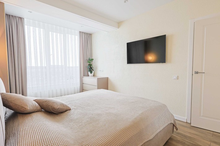 2 кімнатна квартира з ремонтом в новому будинку з ремонтом - фото 1