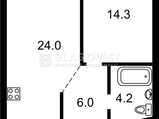 1к 2 пов Причальна 8 Great, ст.м. Осокорки, Лівобережна Київ