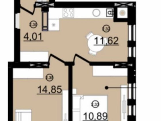 Продається 2-кімн кв-ра в новобудові Ужгород