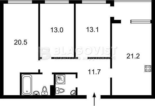 ЖК Галактика Сверстюка Євгена Раскової Марини Левобережная Днепровский - фото 1