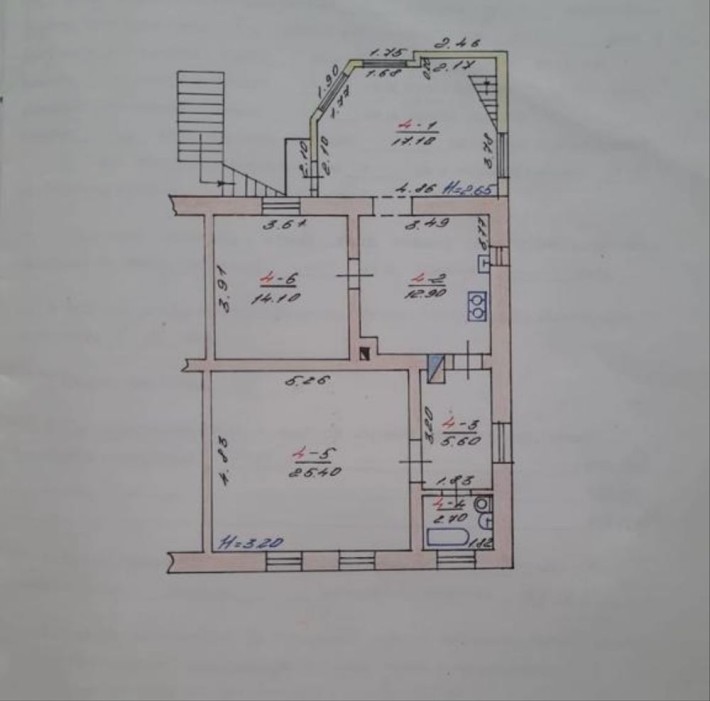 Продаж 3-кім квартири в будинку р-н центра! - фото 1