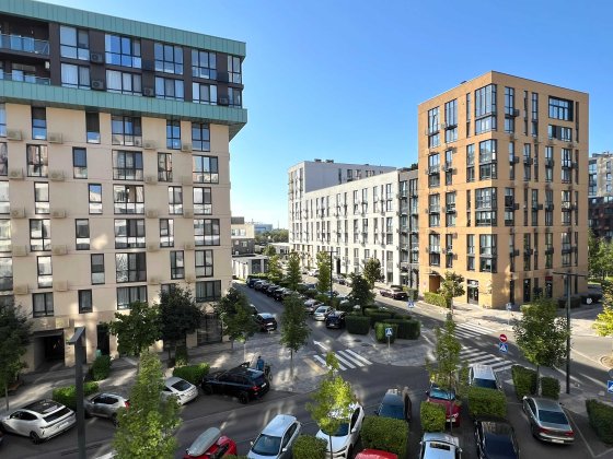 Тут вже живуть , а не роблять ремонти - тут лише естетика ЖК ФайнаТаун Киев