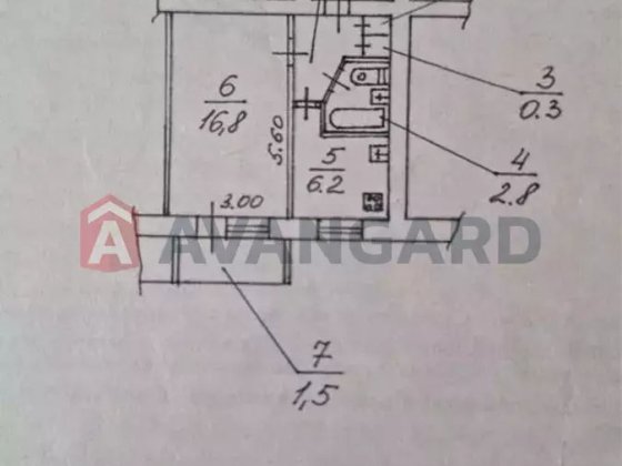 Продаж 1-к квартири Днепр