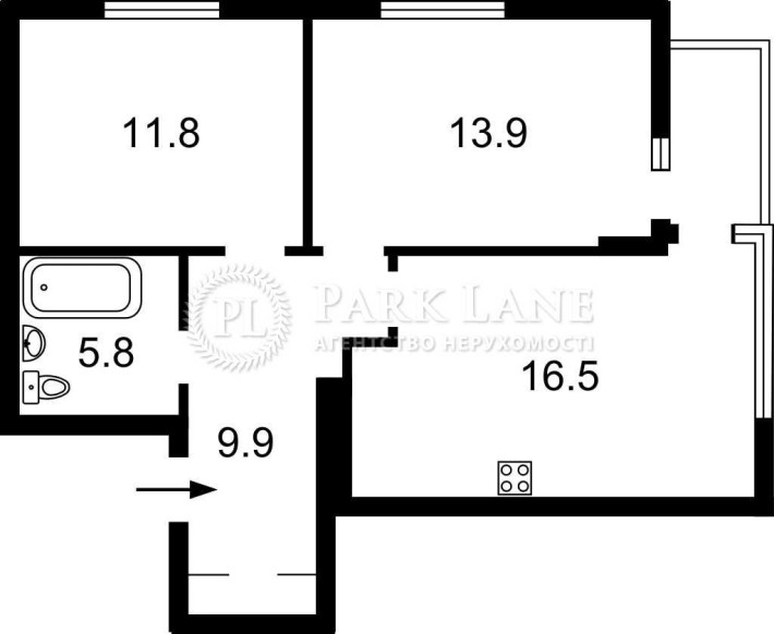 Варшавський мікрорайон Олеся Олександра, 4б метро Виноградар Правди - фото 1