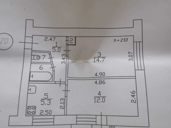 2кімнатна квартира Чернігів