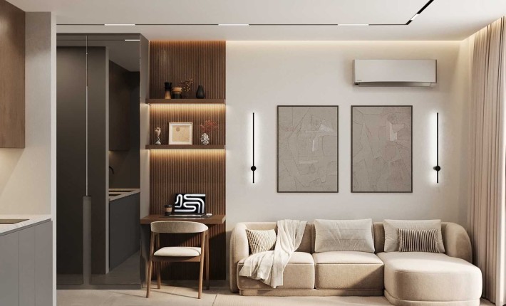 Квартира-студія 36,8 м² у ЖК GRAND HILLS | 2 поверх — GH 7.06 - фото 1