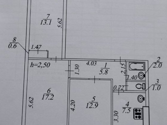 3 кімнатна Перемога-6 Фантазія Дніпро