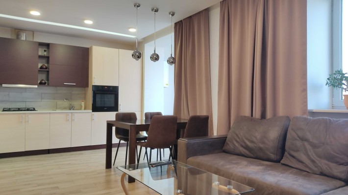 Продам 1-ком. кв. ЖК Счастливый, ремонт, 56 м.2, Гагарина - фото 1