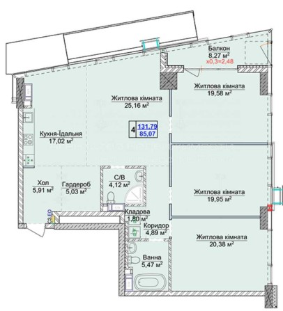 Продаж 3к Від Забудовника Верхогляда (Драгомирова) Новопечерські Липки - фото 1