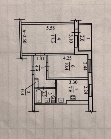 Продам 2 к. квартиру на Тополе - фото 1