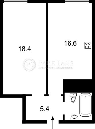 1к Верхогляда Андрія (Драгомирова Михайла), 30, Nordica Residence ТОП! - фото 1