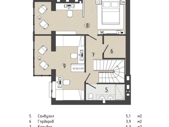 (5)   Продам 3к квартиру на Вишеньці 4422 Вінниця
