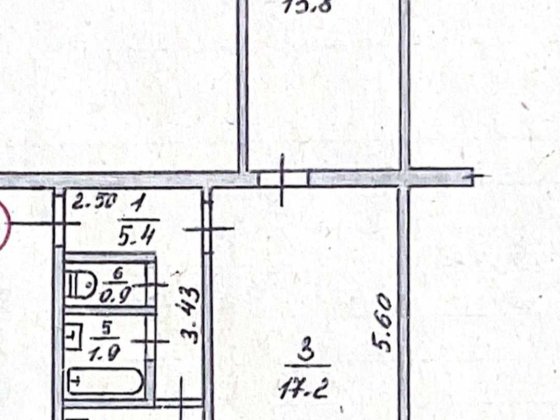 Двокімнатна за ціною  однокімнатної Житомир