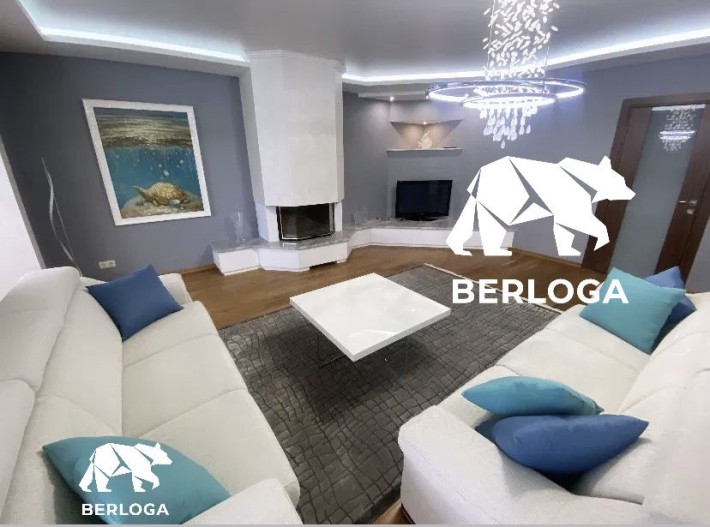 Елітна квартира в центрі. Камін. З паркомісцем 162,6м2 - фото 1