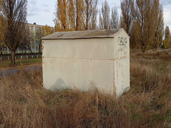 Будка металева під гараж мото, вело транспорту Шостка