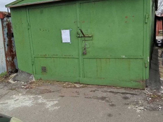 гараж металевий  обшитий Луцьк