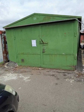 гараж металевий  обшитий - фото 1