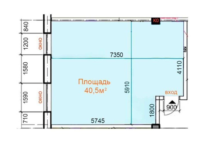 Своя квартира новострой 1/5, район Гагарина 40,4м2 - фото 1