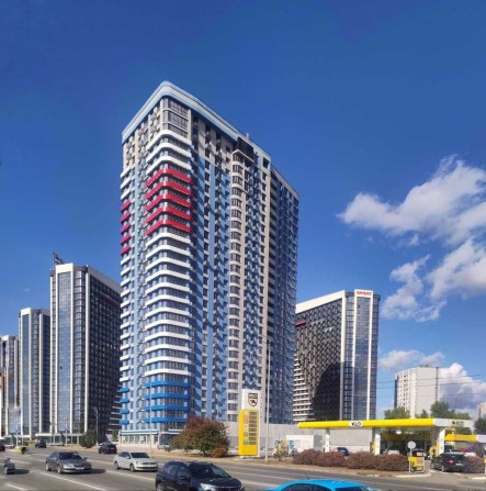 ЖК Берег Дніпра однокімнатна квартира. Видова на Дніпро. Без % - фото 1