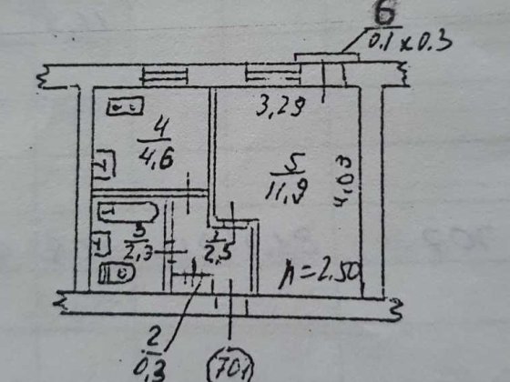 Своя 1-комнатная квартира, Днепр, ж/м Северный, ул.Липовая. Днепр
