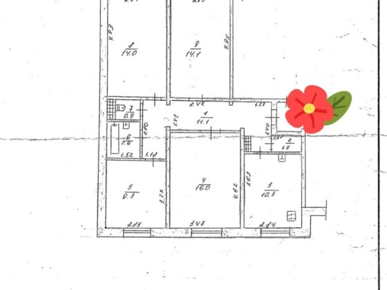 Продаж 4к квартири Дніпровський Осипенківський мкрн Запоріжжя