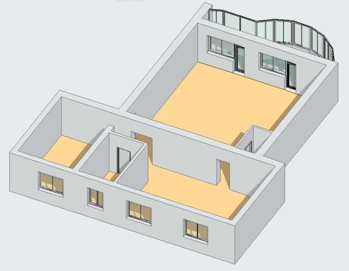 Продам квартира 170 м2 с потенциалом для инвестиций в ЖК низ пр Поля - фото 1