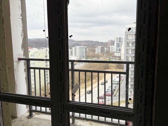 Однокімнатна квартира з гардеробною кімнатою ЖК "Comfort Hill" 48.5м² Львів