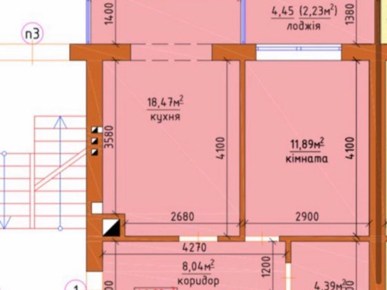Квартира в 3 пов.-новобудові 2025 однокімнатна 47м2, від власника. Львов