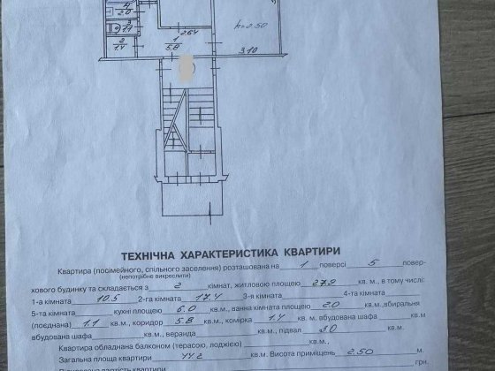 Продаж 2 км. к-ри вул. Виговського 56000 дол. США Львів