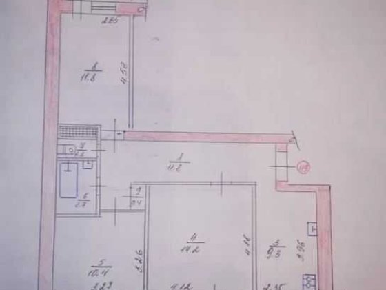 Продається  3-и  кімнатна квартира вул. ГОГОЛЯ 5/9